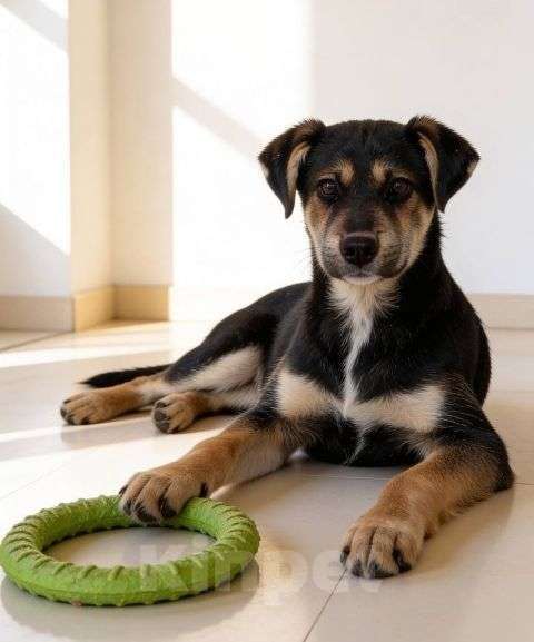 Собаки в Москве: Щенок-подросток Индеец ищет дом Мальчик, Бесплатно - фото 2