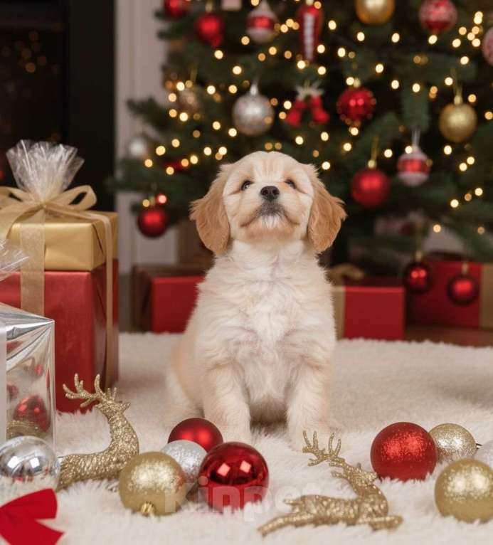 Собаки в Москве:  Элитный кавапу мини | кремовый мальчик 5 месяцев | голубой сегмент глаза Мальчик, 90 000 руб. - фото 3