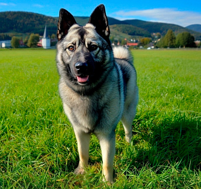 Норвежская лайка (элкхаунд)