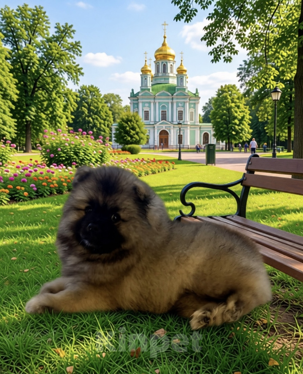 Собаки в Москве: Кобель немецкого вольфшпиц/кеесхонд Мальчик, 40 000 руб. - фото 1