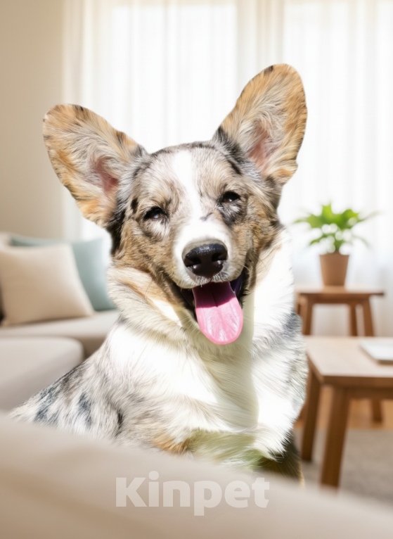 Собаки в Москве: Вельш-корги мраморный мальчик Мальчик, 35 000 руб. - фото 1