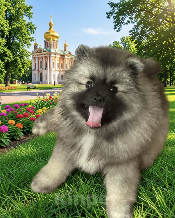 Собаки в Москве: Кобель немецкого вольфшпиц/кеесхонд Мальчик, 40 000 руб. - фото 2