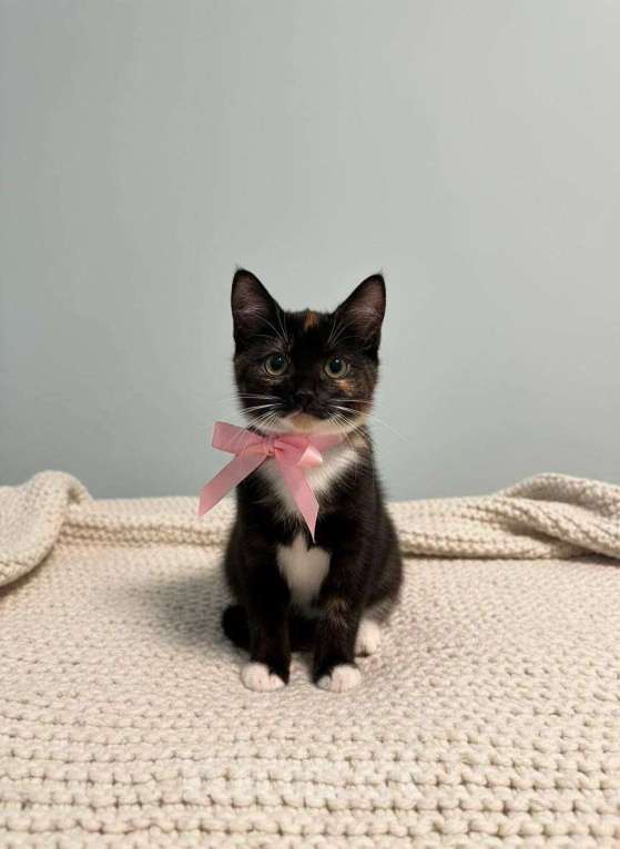 Кошки в Москве: котенок Аврора ищет дом Девочка, Бесплатно - фото 2