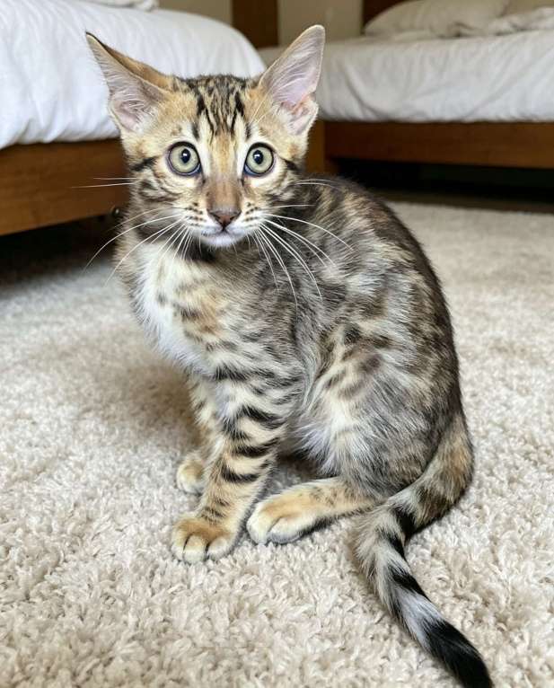 Кошки в Москве: Бенгальский котенок мальчик Мальчик, 25 000 руб. - фото 2