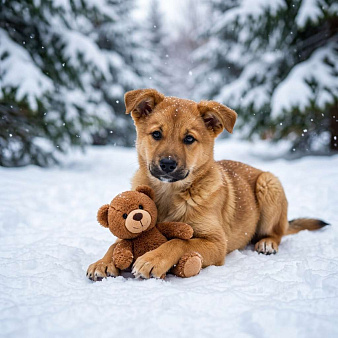 щенок Адель в добрые руки