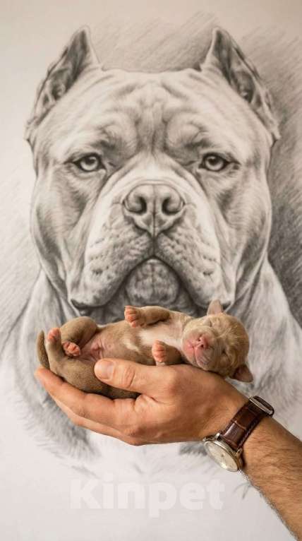 Собаки в Москве: Лиловые Щенки Американского Булли Девочка, 120 000 руб. - фото 3