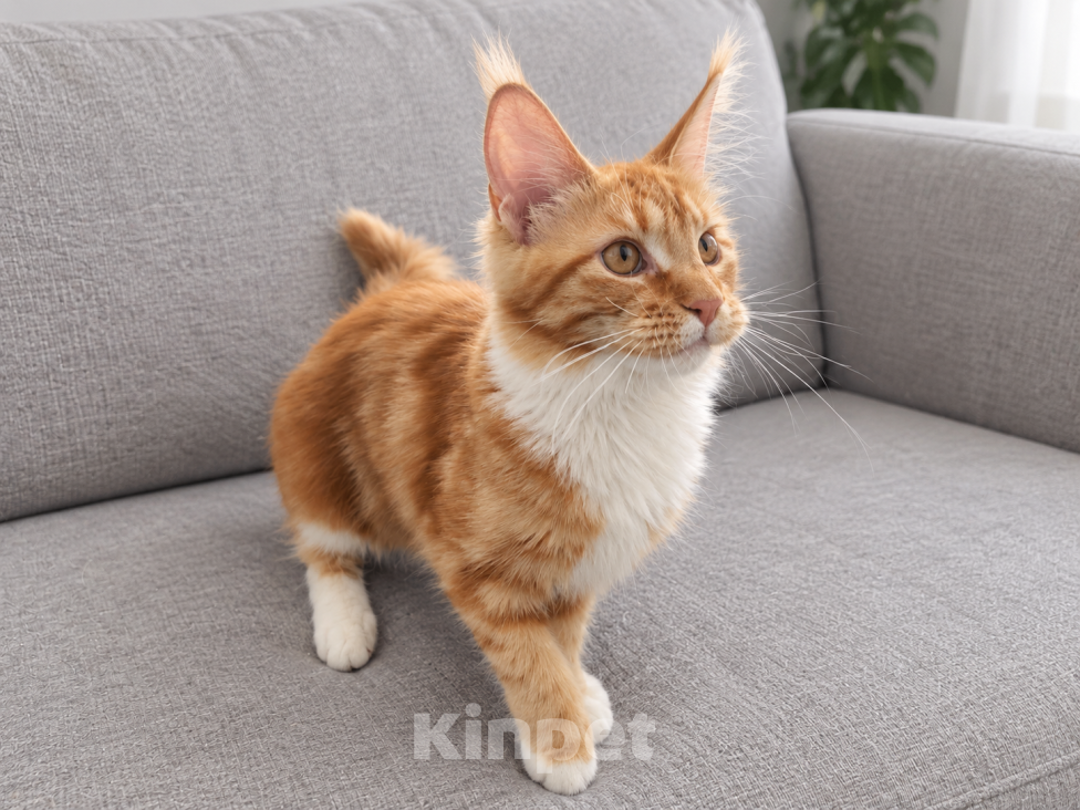 Кошки в Москве: Котёнок мейн кун Девочка, 45 000 руб. - фото 2