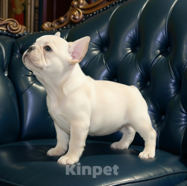 Собаки в Москве: Французский бульдог щенок  девочка платина Девочка, Бесплатно - фото 1