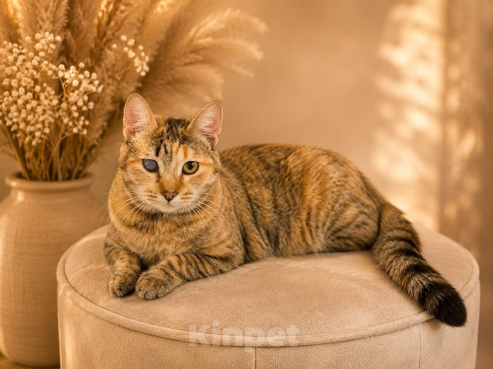 Кошки в Москве: Кошка Фисташка в добрые руки Девочка, Бесплатно - фото 1