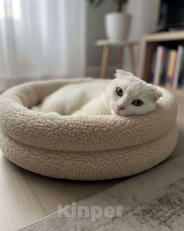 Кошки в Москве: Шотландская вислоухая кошечка-подросток ищет дом Девочка, Бесплатно - фото 2