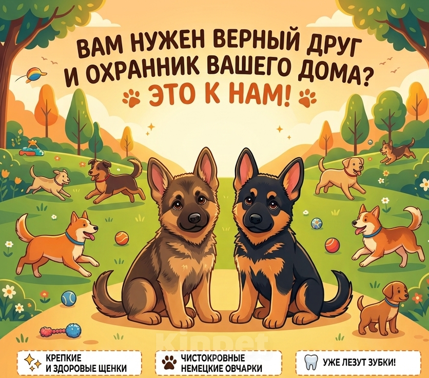 Собаки в Костроме: продаём щенков немецкой овчарки Разнополые, 20 000 руб. - фото 8