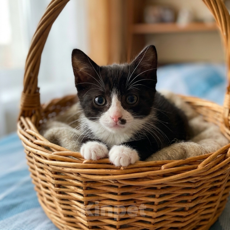 Кошки в Санкт-Петербурге: Кошечка 2 месяцев очень хочет домой Девочка, Бесплатно - фото 1