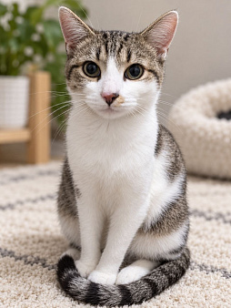 Нежный и ласковый котик