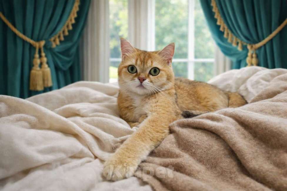 Кошки в Москве: Шотландские котята золотая шиншилла Мальчик, 35 000 руб. - фото 3