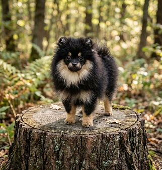 Девочка шпица