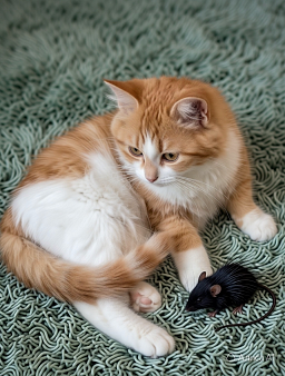 Ласковый котенок