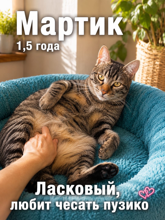 Кошки в Москве: Маленький ласковый тигренок Мальчик, Бесплатно - фото 7