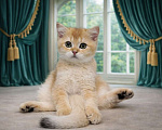 Кошки в Москве: Шотландские котята золотая шиншилла Мальчик, 35 000 руб. - фото 1