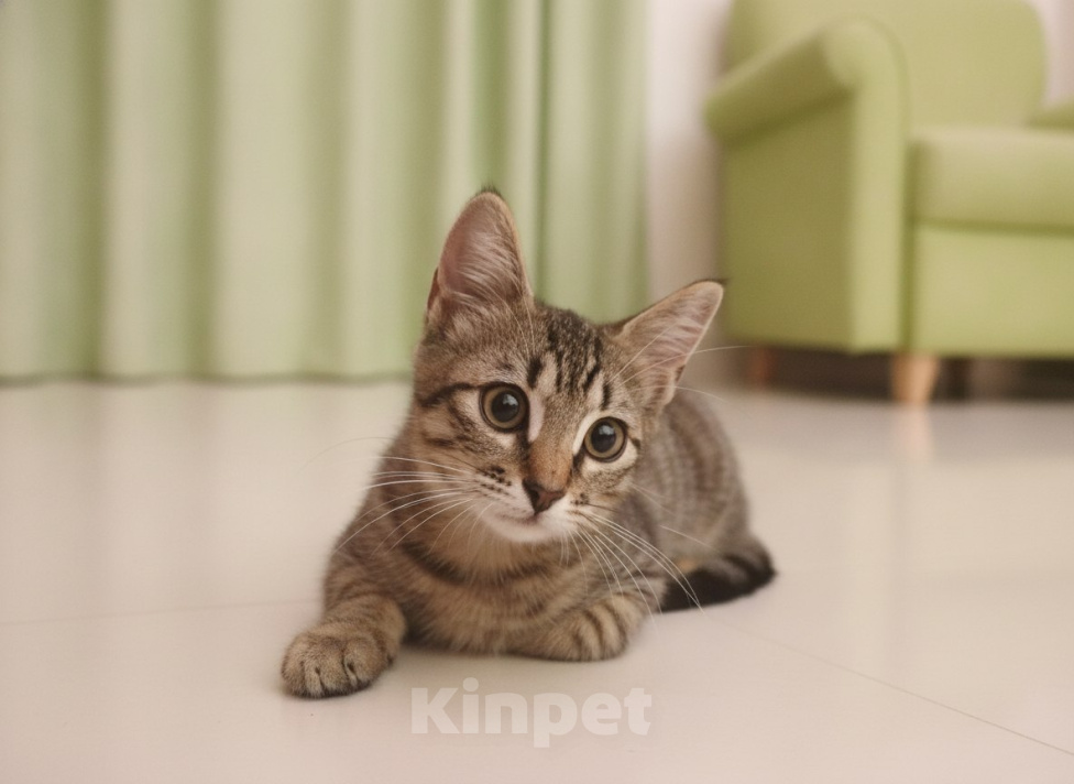 Кошки в Москве: Котенок 3.5 мес Габи ищет дом Девочка, Бесплатно - фото 2