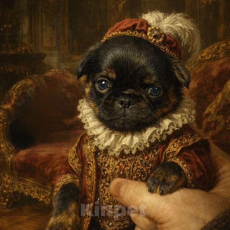 Собаки в Москве: Мини ротвейлер черно-подпалый пти брабансон  Мальчик, 80 000 руб. - фото 1