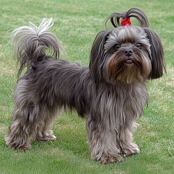 Русская цветная болонка